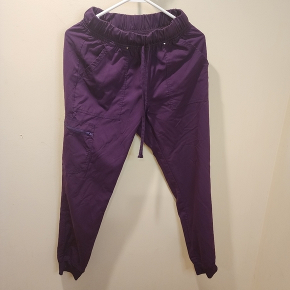 SCRUBSTAR Women's Purple scrub pant Size S - Picture 11 of 12